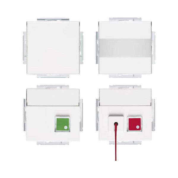 Busch-Jaeger Ruf-Set für Behinderten-WC studioweiß 1510 UC-84-101